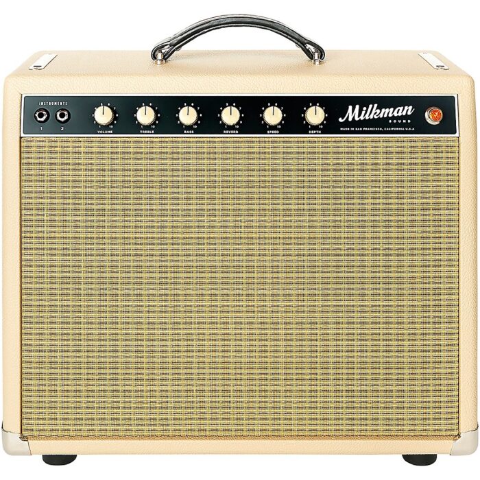 "Milkman Sound HT15 15W 1x12 Tube Guitar Combo Amp Vanilla 12"" Celestion Alnico Blue"