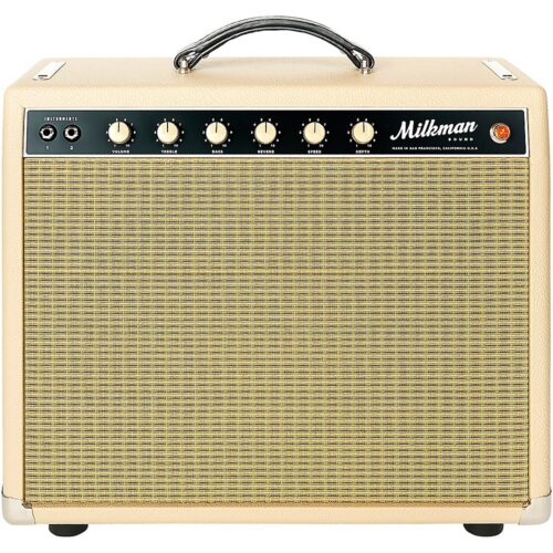 "Milkman Sound HT15 15W 1x12 Tube Guitar Combo Amp Vanilla 12"" Jupiter Alnico"