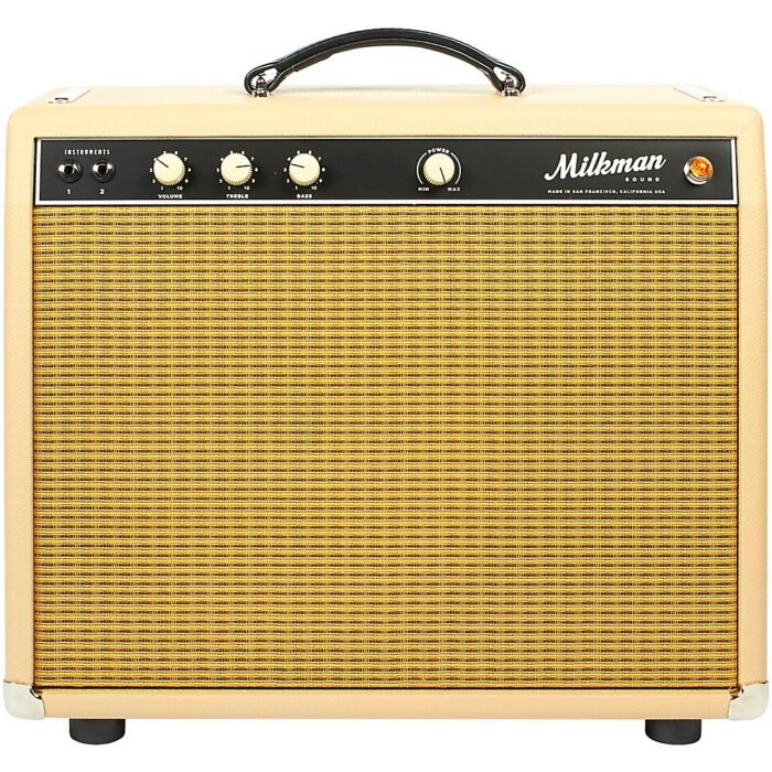 "Milkman Sound One Watt Plus 10W 1x12 Tube Guitar Combo Amp Vanilla 12"" Jupiter Alnico"