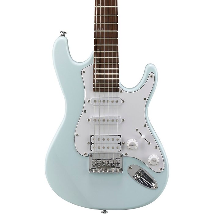 Mitchell TD100 Short-Scale Electric Guitar Powder Blue 3-Ply White Pickguard