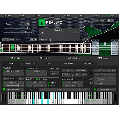 MusicLab RealLPC 5 Les Paul Custom Virtual Guitar (Download)