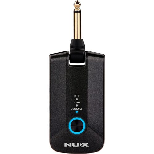 NUX Mighty Plug Pro Guitar & Bass Modeling Headphone Amp With Bluetooth Black