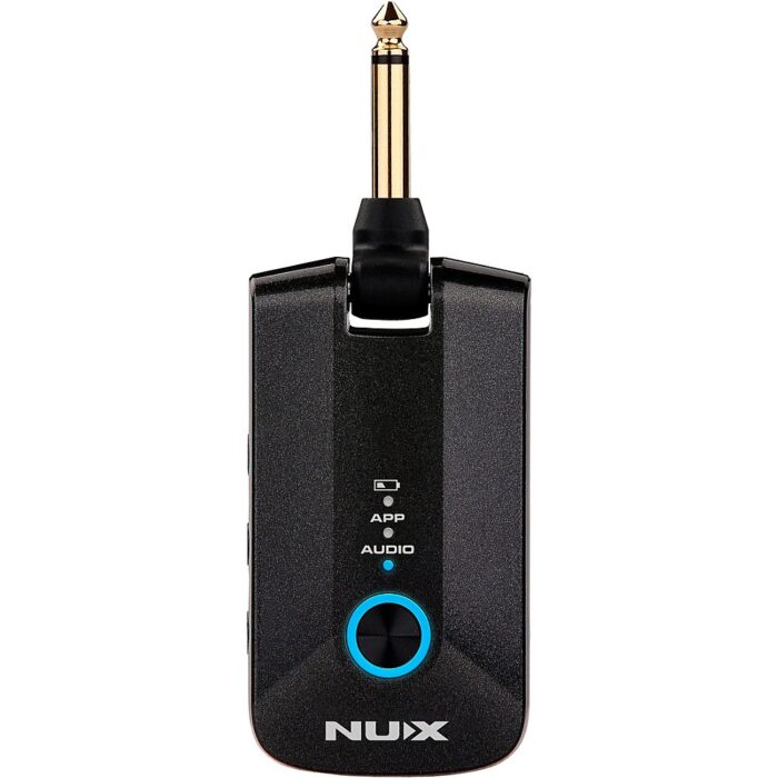 NUX Mighty Plug Pro Guitar & Bass Modeling Headphone Amp With Bluetooth Black