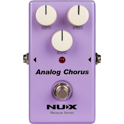 NUX Reissue Series Analog Chorus With Bucket-Brigade Circuit Effects Pedal Lavender