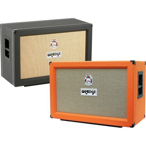 Orange Amplifiers PPC Series PPC212-C 120W 2x12 Closed-Back Guitar Speaker Cabinet Orange Straight