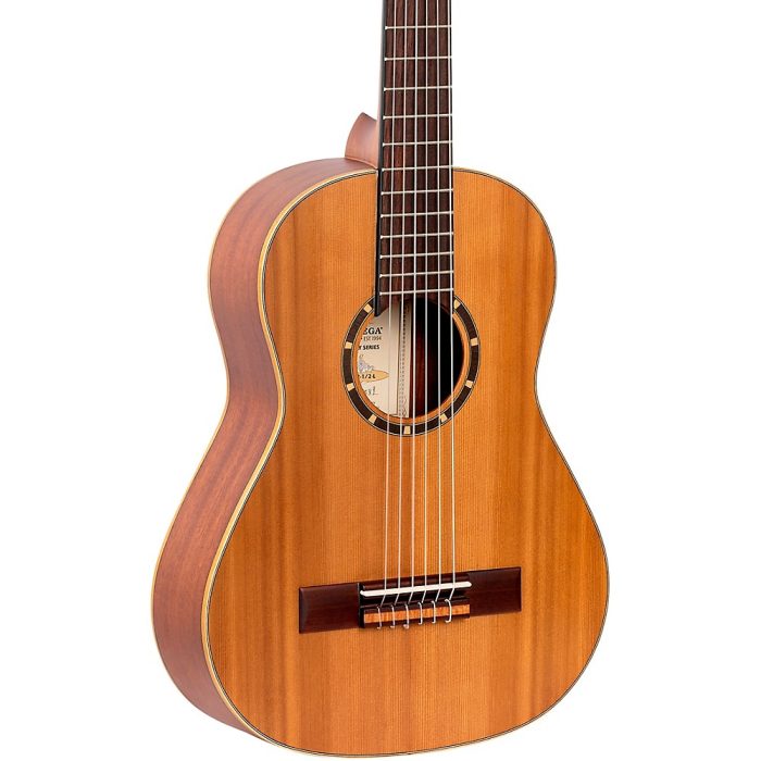 Ortega Family Series R122-1/2-L Classical Guitar Natural Matte 1/2 Size