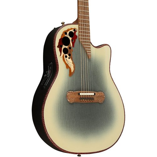 Ovation 2087GT Adamas Series Deep Contour Acoustic-Electric Guitar Reverse Beige Burst