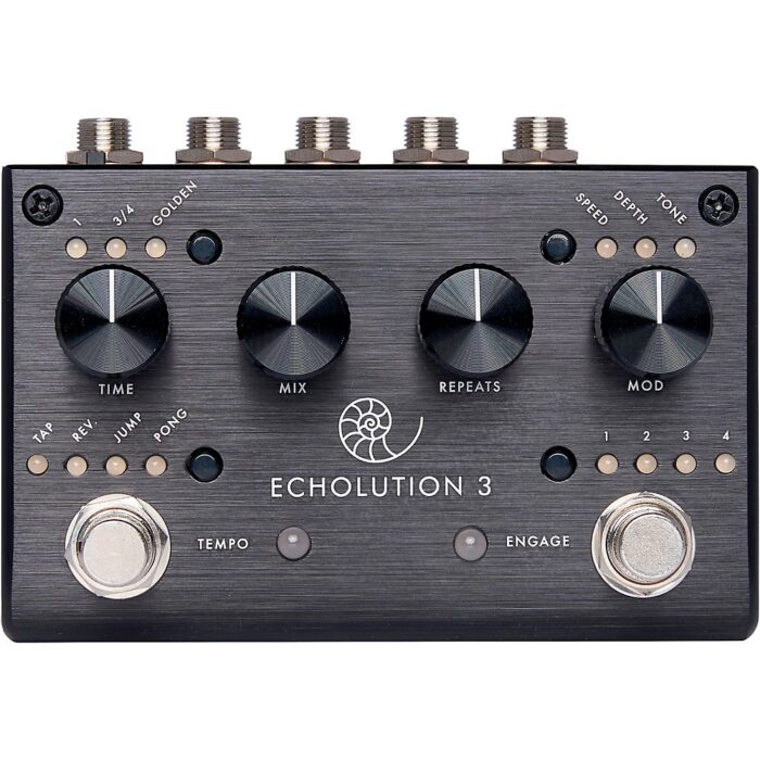 Pigtronix Echolution 3 Delay Effects Pedal Black