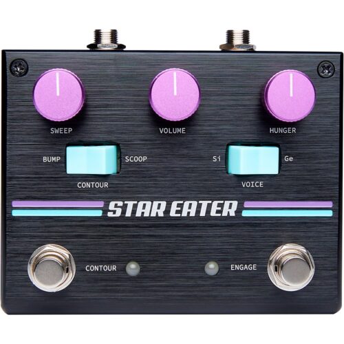 Pigtronix Star Eater Analog Fuzz Effects Pedal Black