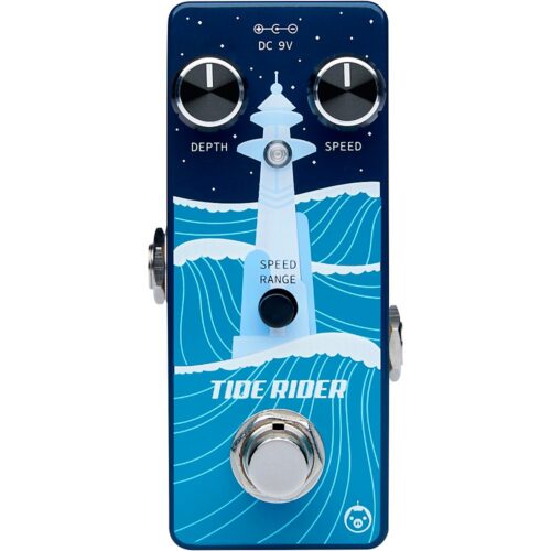 Pigtronix Tide Rider Modulation Effects Pedal Blue