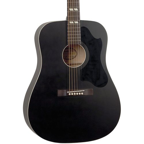 Recording King Dirty 30s 7 RDS-7 Dreadnought Acoustic Guitar Black
