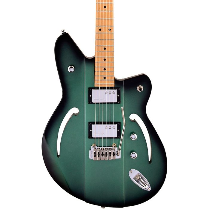 Reverend Airsonic W Maple Fingerboard Electric Guitar Metallic Alpine Burst