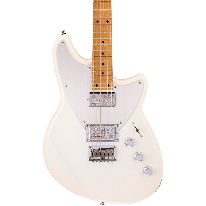 Reverend Billy Corgan Signature Drop Z Electric Guitar Pearl White