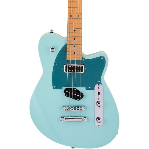 Reverend Buckshot Roasted Maple FIngerboard Electric Guitar Chronic Blue