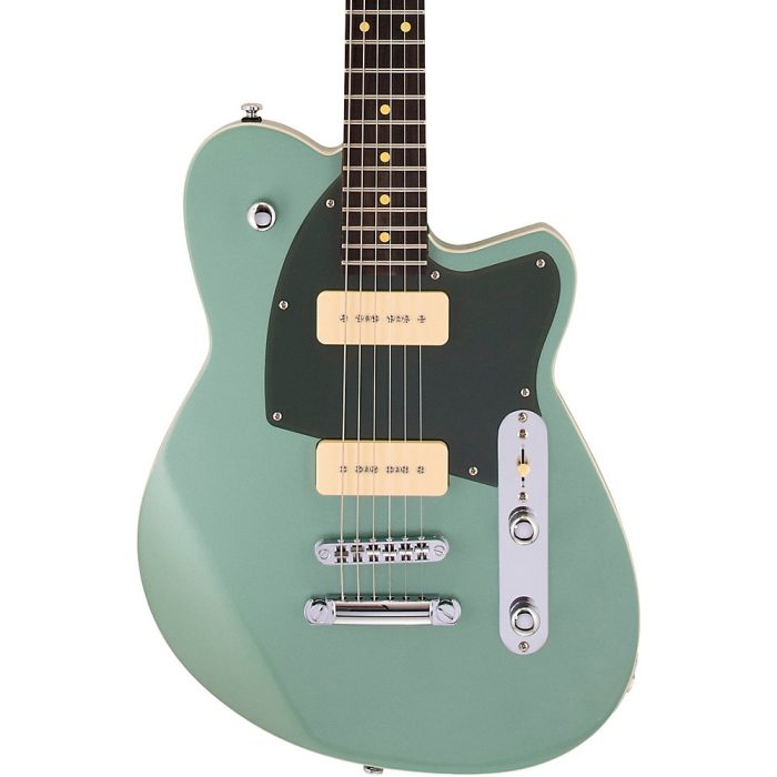 Reverend Charger 290 Rosewood Fingerboard Electric Guitar Metallic Alpine