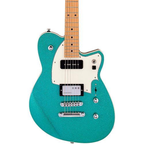 Reverend Chris Freeman Signature Electric Guitar Turquoise Sparkle