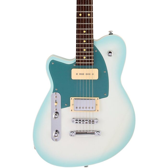 Reverend Double Agent OG Left-Handed Electric Guitar Chronic Blue Burst