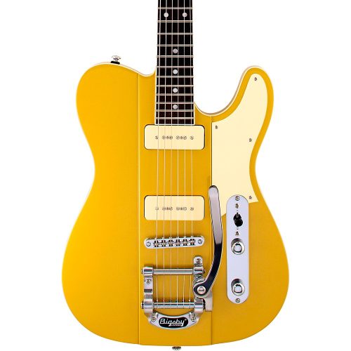 Reverend Greg Koch Signature Gristlemaster 90 Ebony Fretboard Electric Guitar Venetian Gold
