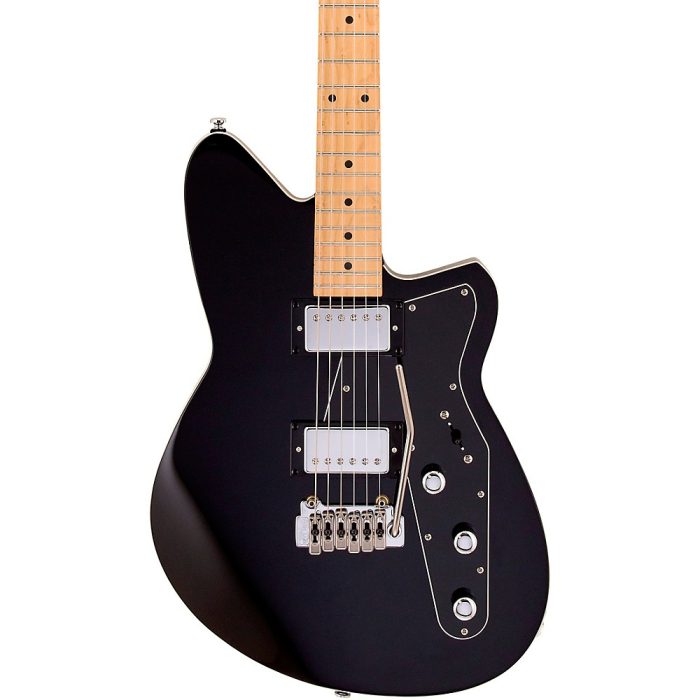 Reverend Jetstream HB Roasted Maple Fingerboard Electric Guitar Midnight Black