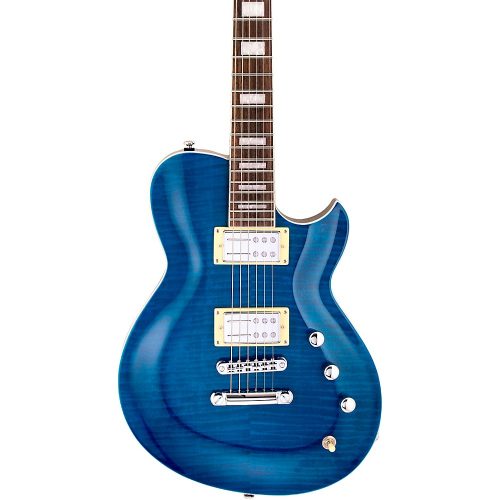 Reverend Roundhouse RA Electric Guitar Transparent Blue