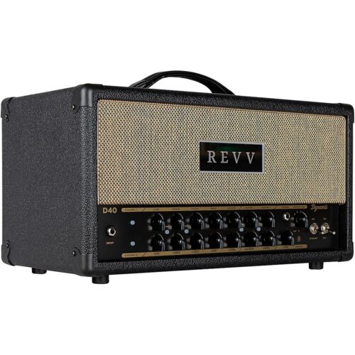 Revv Amplification Dynamis D40 Amplifier Head Black