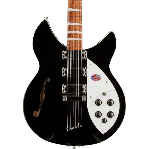 Rickenbacker 1993Plus 12-String Electric Guitar Jetglo