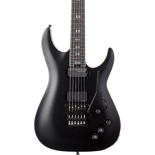 Schecter Guitar Research C-1 FR-S SLS Elite Evil Twin Electric Guitar Satin Black