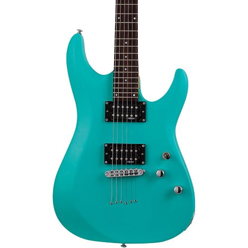 Schecter Guitar Research C-6 Deluxe Electric Guitar Aqua
