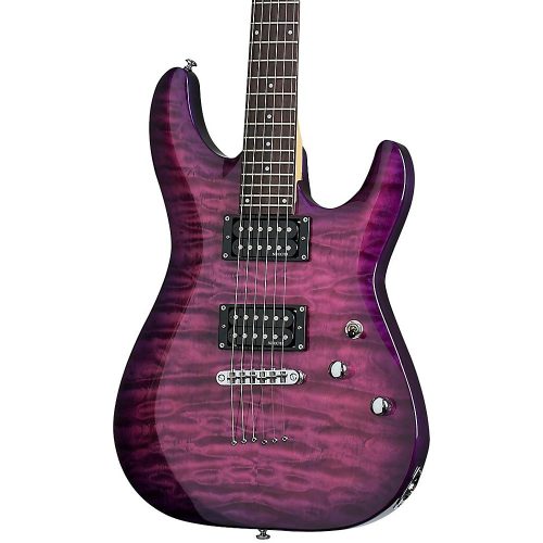 Schecter Guitar Research C-6 Plus Electric Guitar Electric Magenta