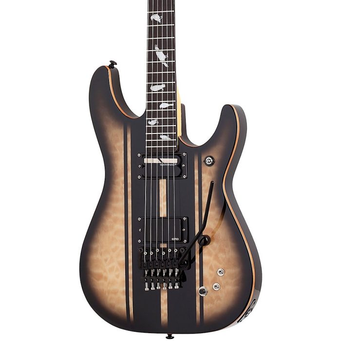 Schecter Guitar Research DJ Ashba 6-String Electric Guitar Black Burst