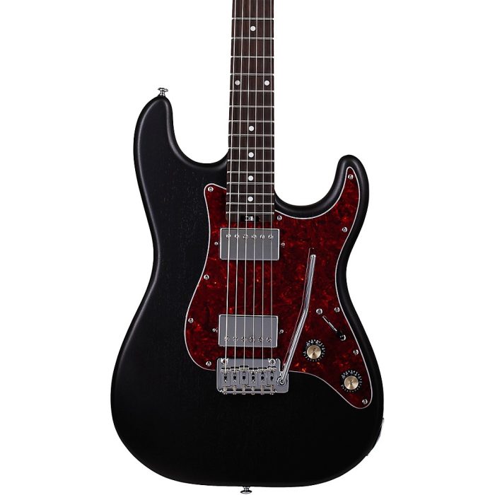 Schecter Guitar Research Jack Fowler Traditional Electric Guitar Black Pearl