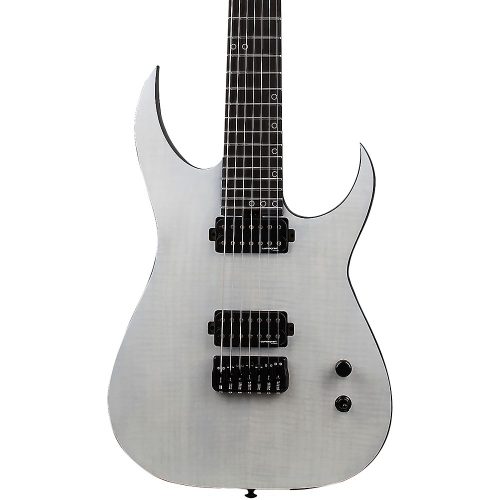 Schecter Guitar Research KM-7 MK-III Legacy 7-String Electric Guitar Transparent White Satin