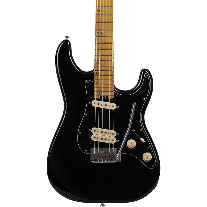 Schecter Guitar Research MV-6 Electric Guitar Gloss Black
