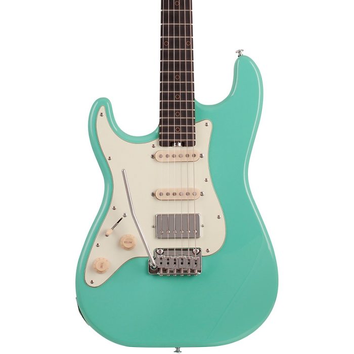 Schecter Guitar Research Nick Johnston Traditional Left-Handed 6-String Electric Guitar Atomic Green