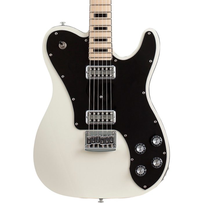 Schecter Guitar Research PT Fastback 6-String Electric Guitar Olympic White