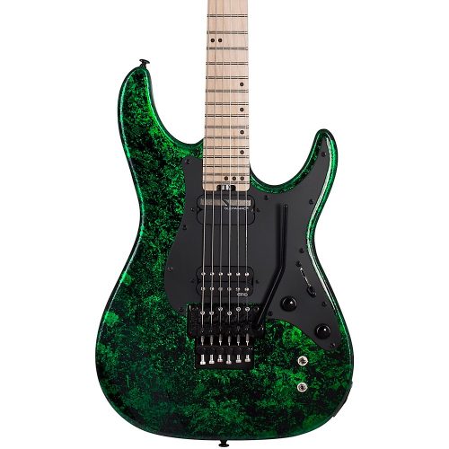 Schecter Guitar Research SVSS 6-String Electric Guitar Green Reign