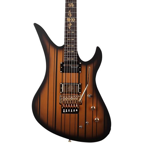 Schecter Guitar Research Synyster Gates Custom-S Electric Guitar Satin Gold Burst