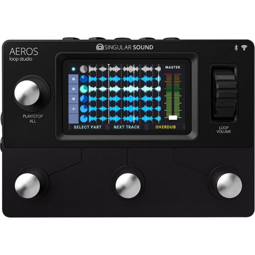 Singular Sound Aeros Loop Studio Looper Pedal Black