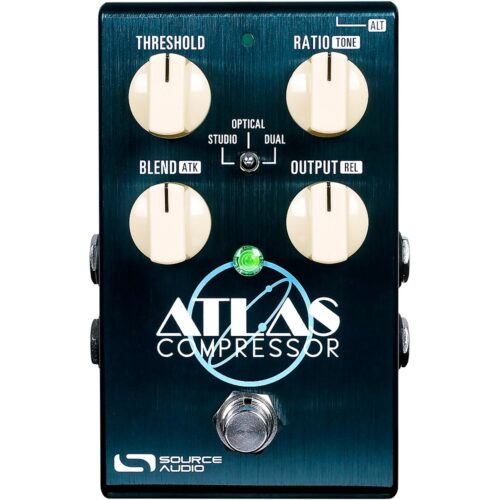 Source Audio One Series Atlas Compressor Effects Pedal Sea Foam Green