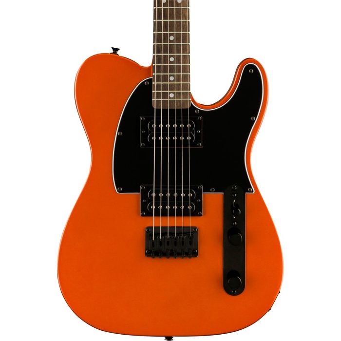 Squier Affinity Telecaster HH Electric Guitar With Matching Headstock Metallic Orange