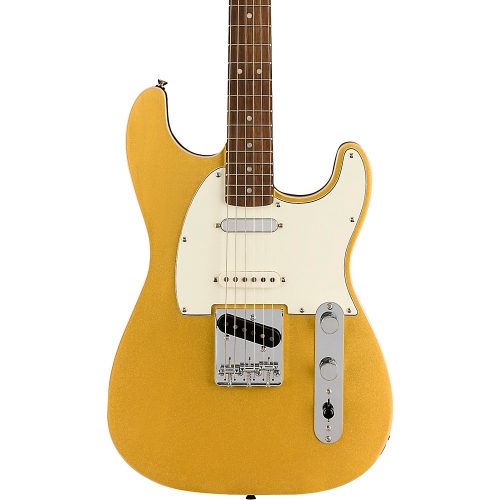 Squier Paranormal Custom Nashville Stratocaster Laurel Fingerboard Electric Guitar Aztec Gold