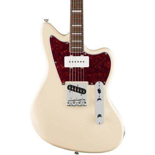 Squier Paranormal Offset Telecaster SJ Limited-Edition Electric Guitar Olympic White