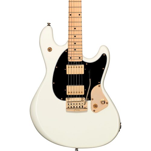 Sterling by Music Man Jared Dines Artist Series StingRay Electric Guitar Olympic White
