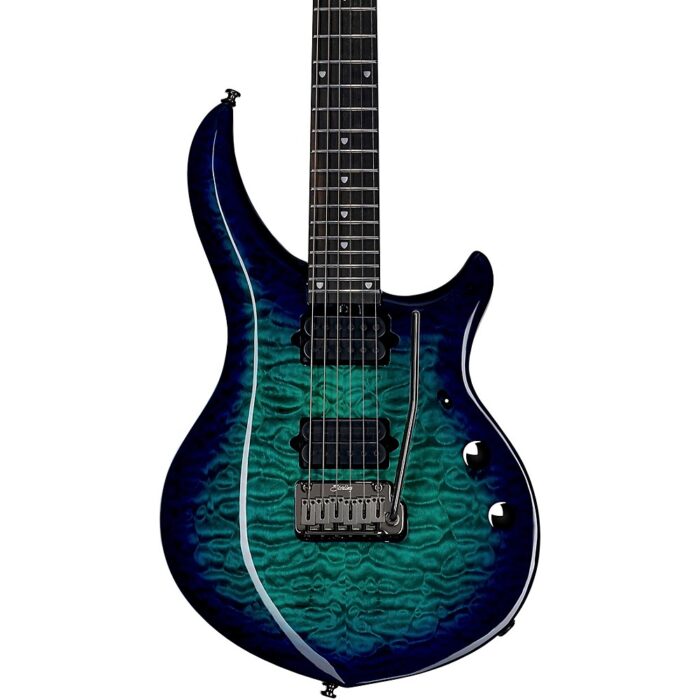 Sterling by Music Man Majesty Electric Guitar With DiMarzio Pickups Cerulean Paradise