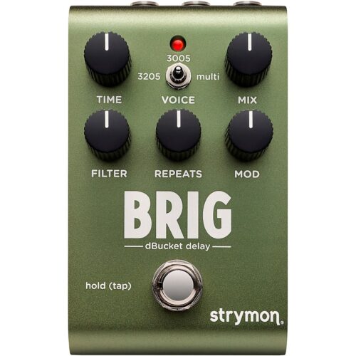 Strymon Brig Multi-Voiced dBucket Delay Effects Pedal Green