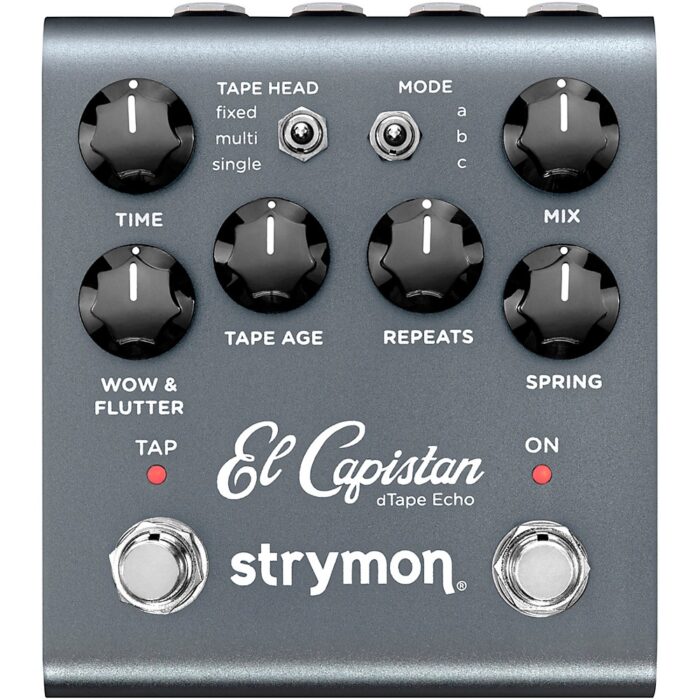 Strymon El Capistan V2 dTape Echo Effects Pedal Grey