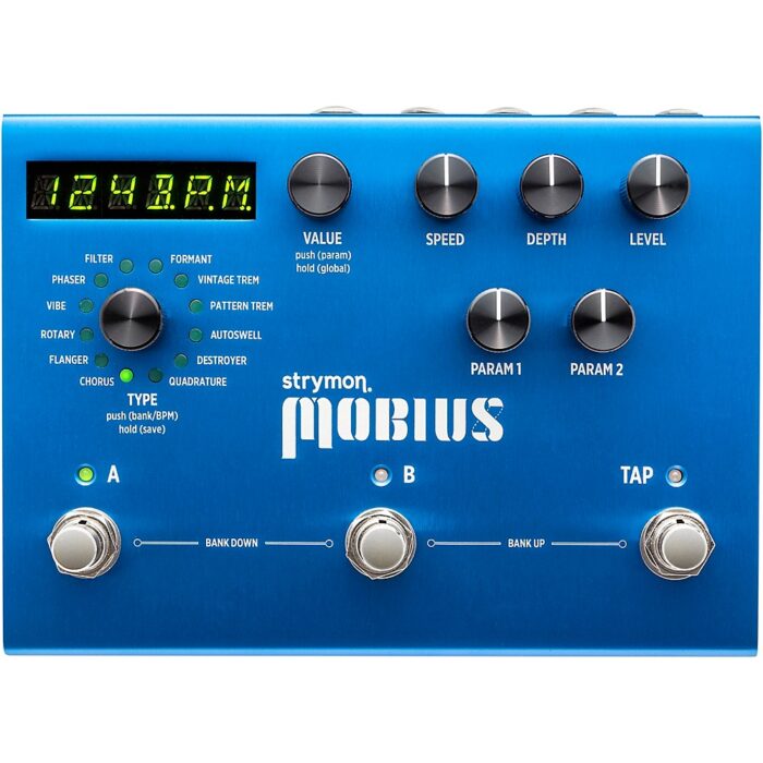 Strymon Mobius Multi-Modulation Effects Pedal Blue