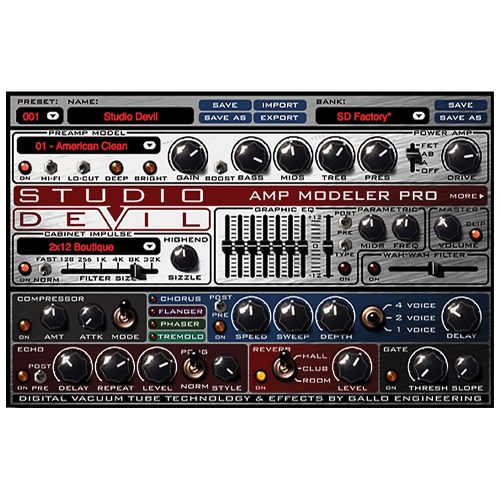 Studio Devil Amp Modeler Pro Software Download