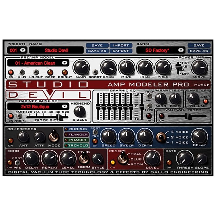 Studio Devil Amp Modeler Pro Software Download