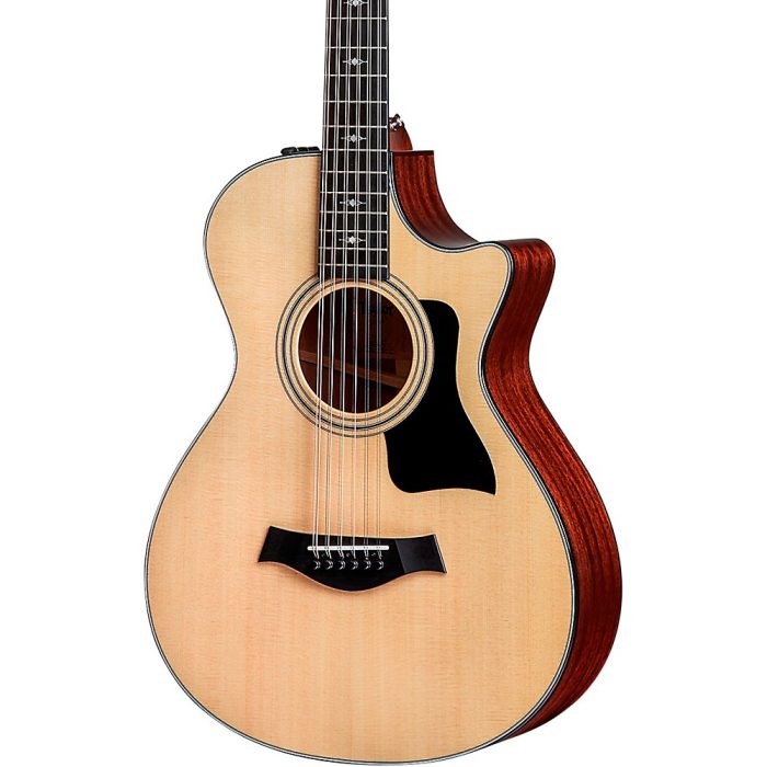 Taylor 352ce V-Class 12-Fret Grand Concert 12-String Acoustic-Electric Guitar Natural